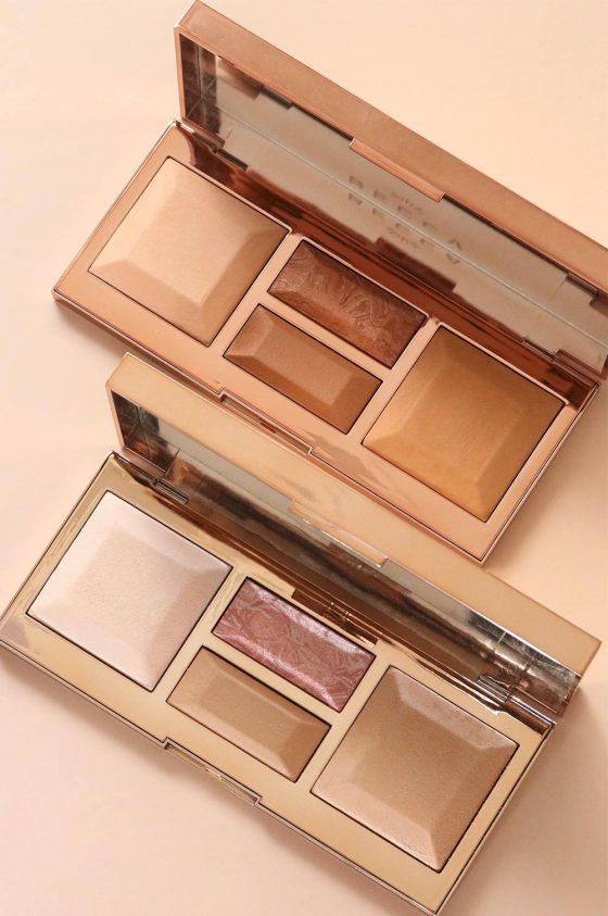 The BECCA Be a Light Face Palettes in Light to Medium, and Medium to Dark