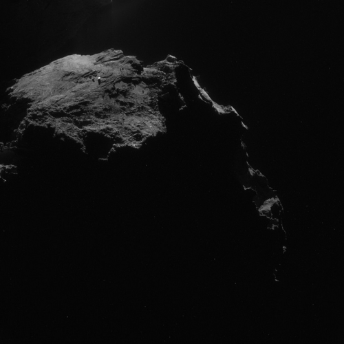 The comet Churyumov–Gerasimenko, certainly the images are far...