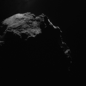 The comet Churyumov–Gerasimenko, certainly the images are far...