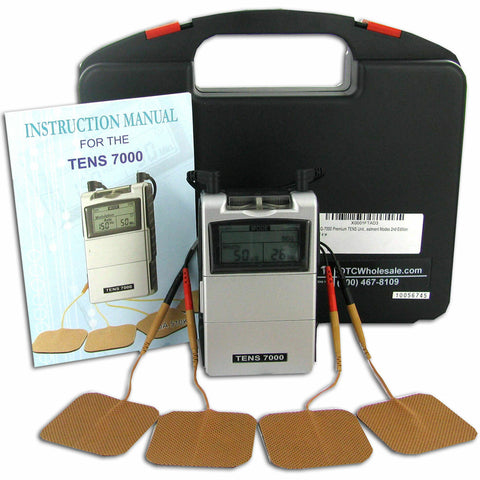 NEW TENS 7000 2nd Edition - Most Powerful unit (OTC) Muscle Stimulator Machine