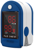 CMS 50-DL Fingertip Pulse Oximeter with Neck/Wrist cord (Black)