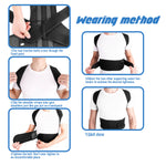 Back Posture Correction Shoulder Corrector Support Brace Belt Therapy Men Women