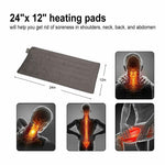 Electric Heating Pad For Shoulder Neck Back Spine Legs Feet Pain Moist Thermal